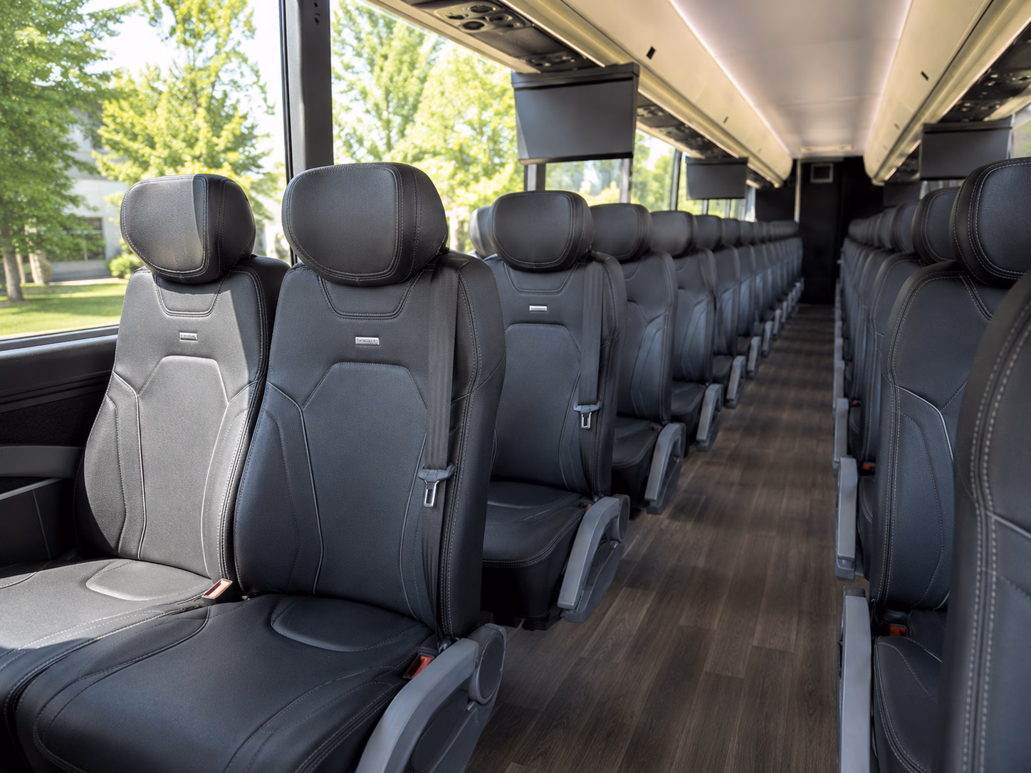 worcester construction and film crew shuttle buses